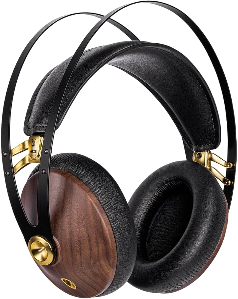 ヘッドホン MEZE 99 Classics Walnut Gold Amazon.com: MEZE AUDIO | 99 Classics Walnut Gold | Wooden